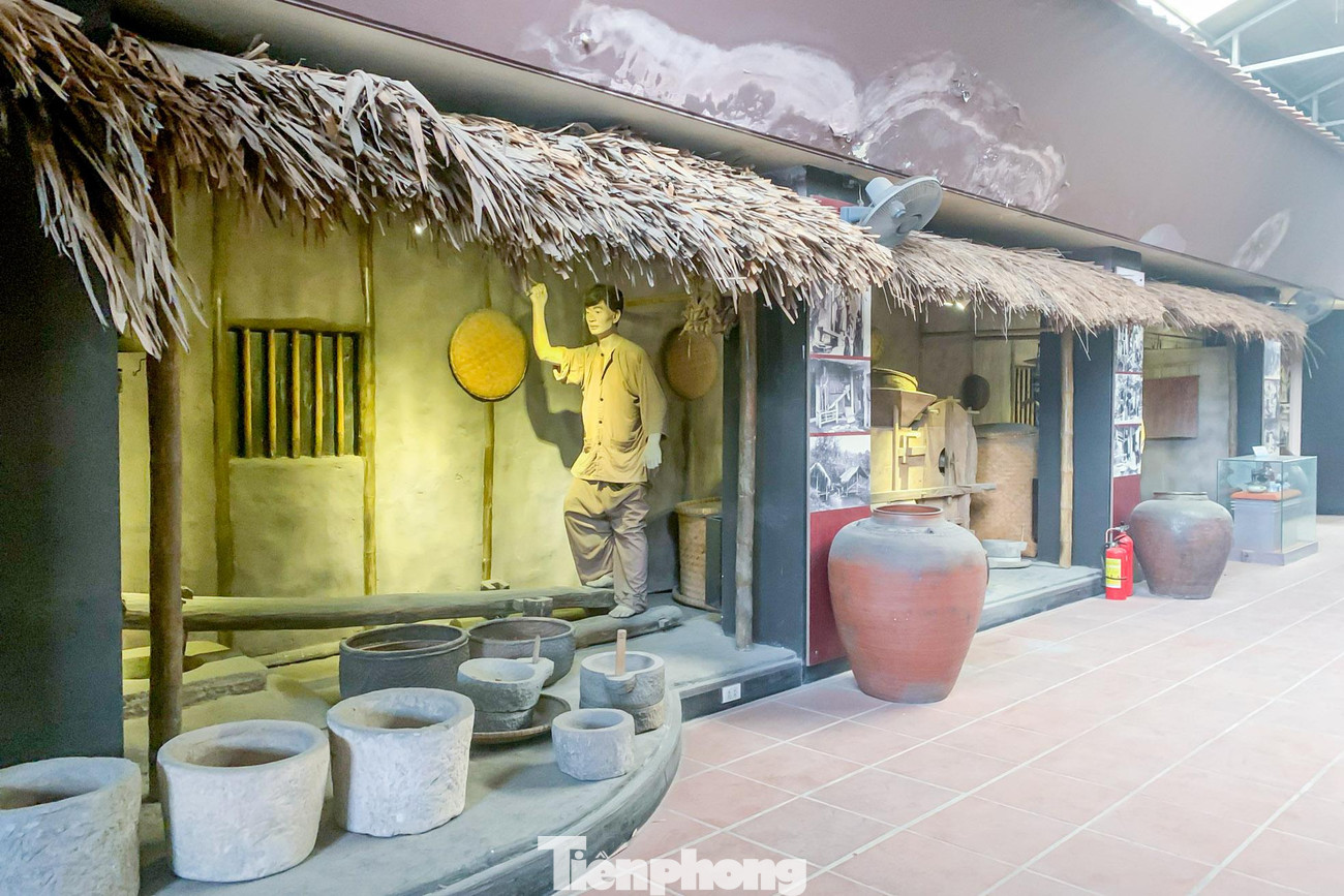 Không gian văn hóa người Việt xưa được tái hiện tại tầng 6.