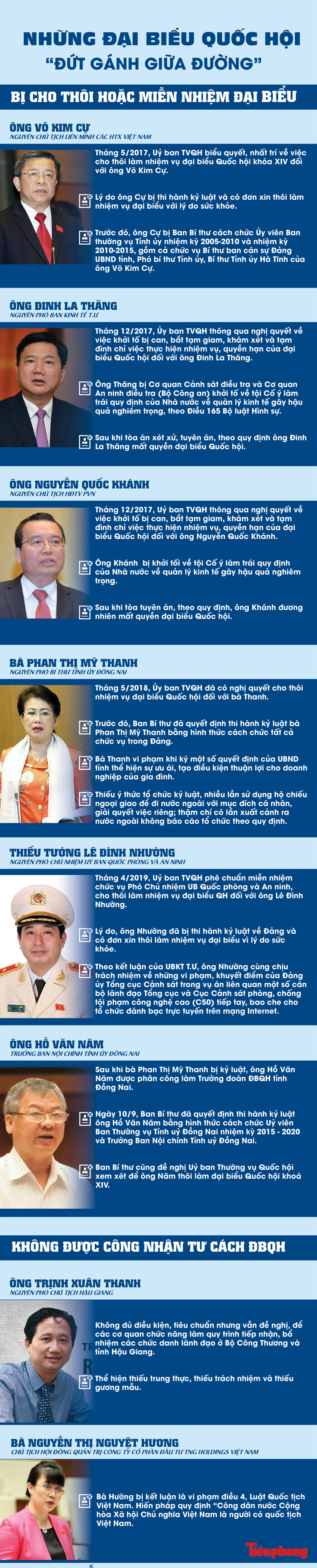 Những đại biểu Quốc hội 'đứt gánh giữa đường' ảnh 1