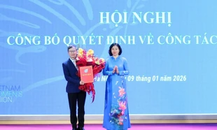 Báo Phụ nữ Việt Nam có tân Tổng biên tập 