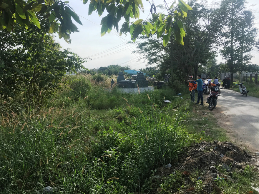 Khu vực phát hiện vụ việc.