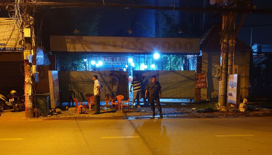 Khu vực xảy ra vụ việc.