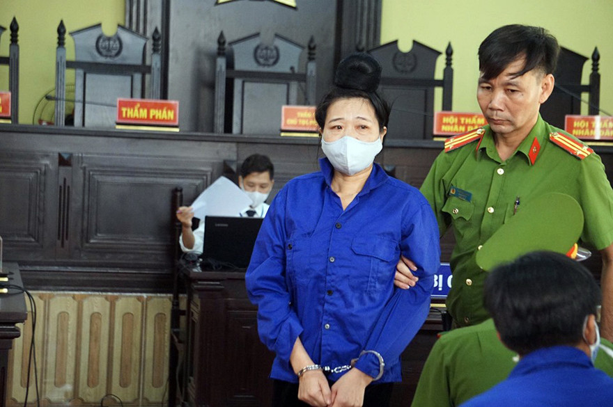 Bị cáo Lò Thị Trường.