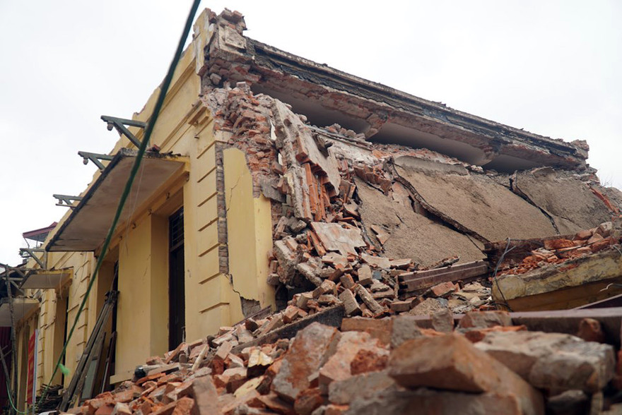 Trạm phát sóng Bạch Mai tan hoang trước ngày hoàn trả theo yêu cầu của TP Hà Nội