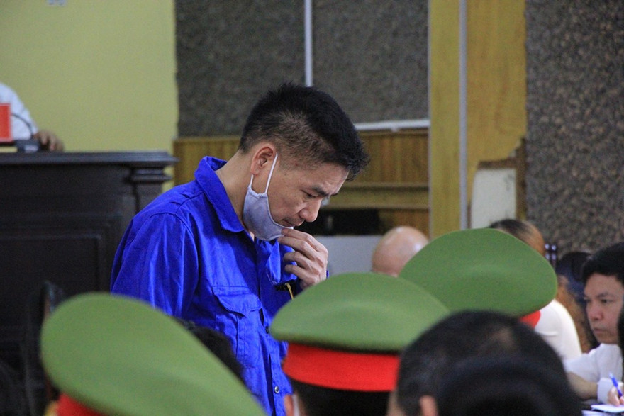 Bị cáo Trần Xuân Yến tại tòa.