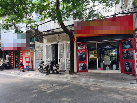 Khu vực xảy ra vụ việc trên phố Lán Bè (Lê Chân, Hải Phòng). Ảnh: Phương Linh