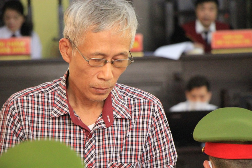 Bị cáo Đỗ Khắc Hưng tại tòa.