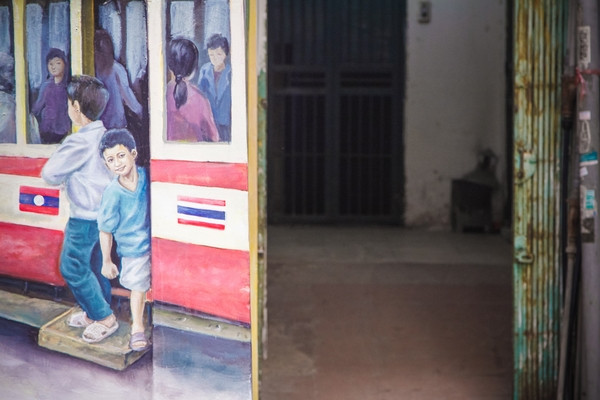 Khu tập thể cũ được 'sống lại' bằng tranh 3D