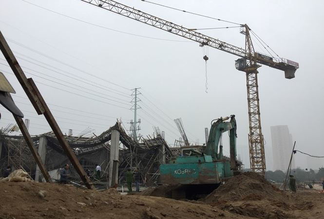 Quận Nam Từ Liêm (Hà Nội) liên tiếp xảy ra các vụ sập giàn giáo nghiêm trọng