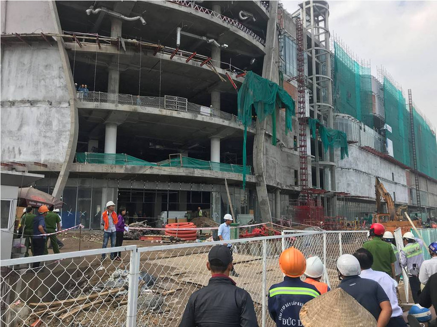 Hiện trường vụ việc.