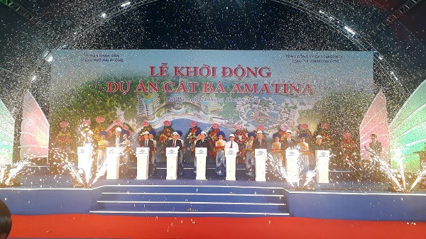 Khởi động dự án Khu đô thị du lịch Cái Giá (Cát Bà Amatina)