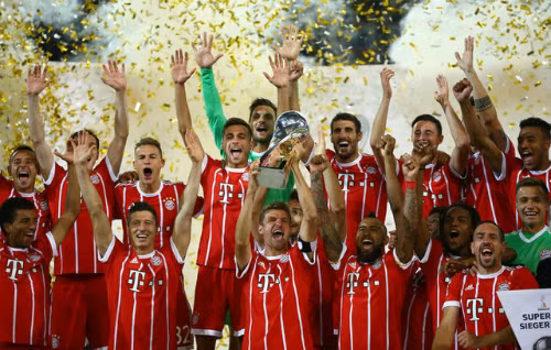Bayern giành danh hiệu đầu tiên cho mùa giải mới. Ảnh: Reuters.