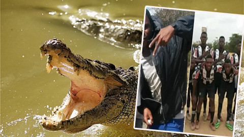 Cầu thủ châu Phi mất mạng vì... cá sấu