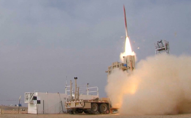 Hệ thống phòng thủ tên lửa David’s Sling.