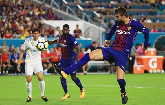 Pique ghi bàn quyết định cho Barca