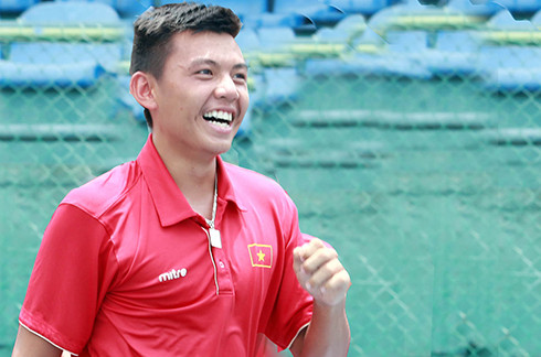 Tay vợt Lý Hoàng Nam