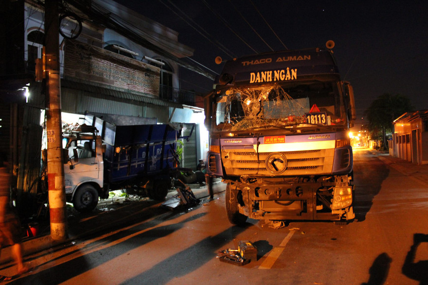 Hiện trường vụ tai nạn