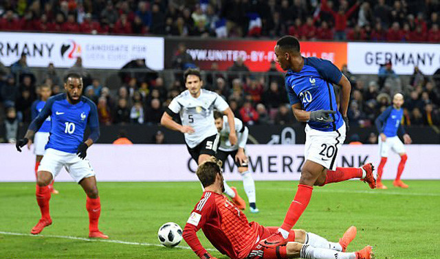 Đội tuyển Đức và Pháp đều nằm trong nhóm hạt giống số 1.