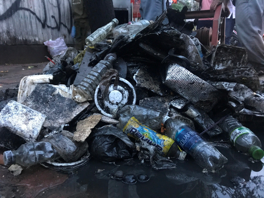 Siêu máy bơm tê liệt trước đường ngập, chủ đầu tư nói 'bị phá hoại'