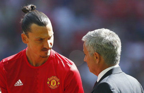 Ibrahimovic khẳng định Mourinho vẫn giữ nguyên được khát khao chiến thắng. Ảnh: Reuters