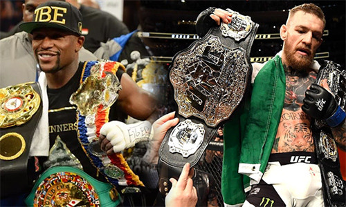 Người thắng trận Mayweather - McGregor rất có thể sẽ được nhận một chiếc đai độc nhất vô nhị. 