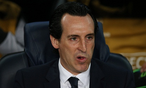 HLV Emery cho rằng trọng tài là nguyên nhân thất bại của PSG. Ảnh: Reuters. 