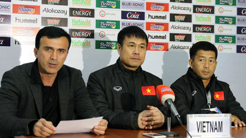 HLV Hữu Thắng nói trận hoà Afghanistan 'rất đáng ghi nhận'