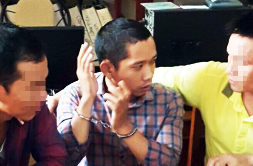 Nghi phạm bị bắt giữ sau 10 ngày gây án. Ảnh: Vnexpress