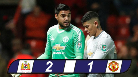 Đội hạng Nhất đá bay M.U khỏi cúp Liên đoàn