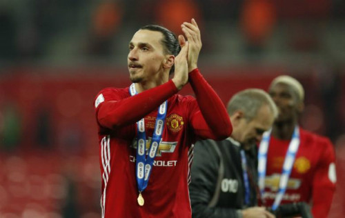 Ibrahimovic đang là cầu thủ tự do. Ảnh: Reuters. 