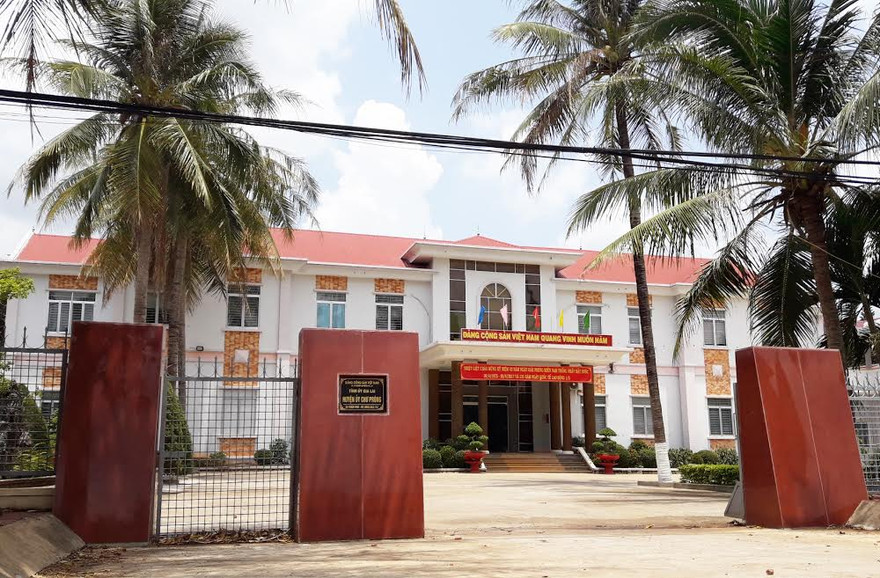 Trụ sở Huyện ủy Chư Prông