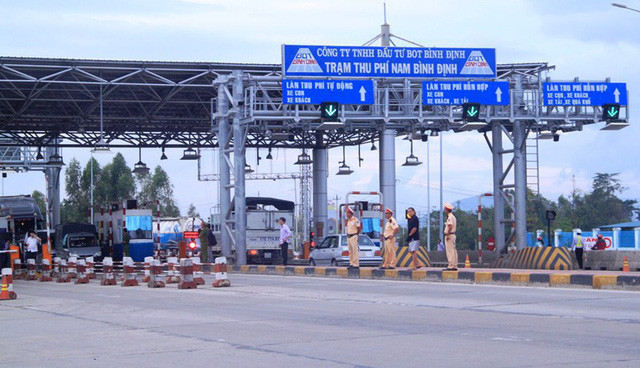 Bộ GT-VT đồng ý giảm giá vé qua trạm BOT Nam Bình Định