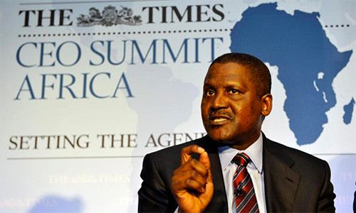 Dangote nuôi tham vọng thâu tóm Arsenal trong khoảng ba năm tới.