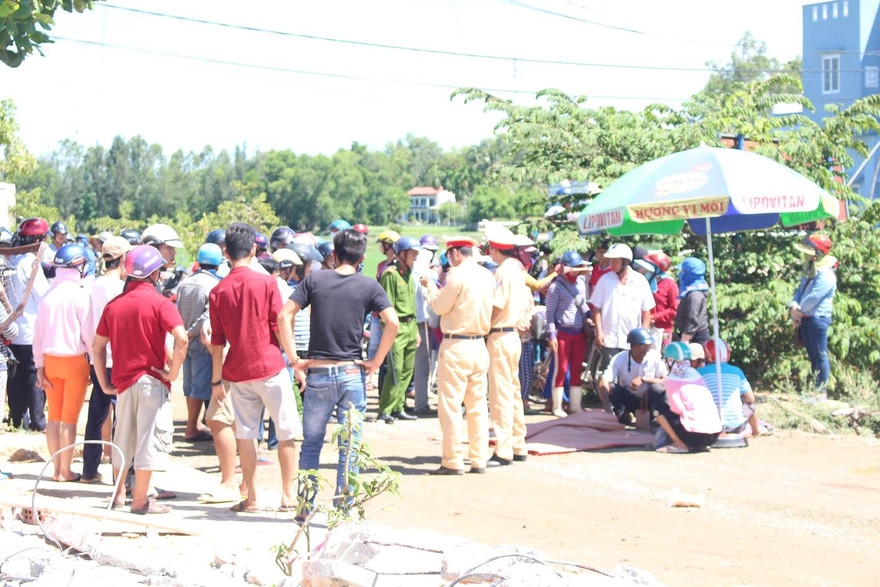 Hiện trường vụ tai nạn