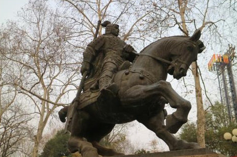 Tượng Trương Liêu ở Hợp Phì