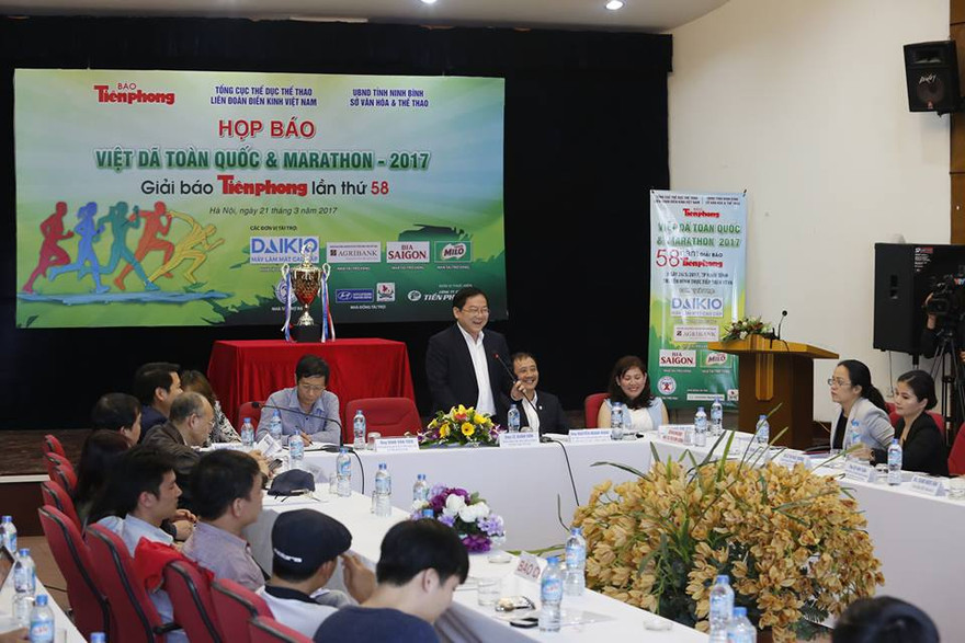 Toàn cảnh buổi họp báo. Ảnh: Như Ý