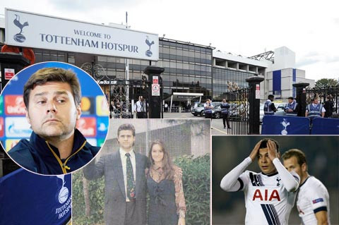 Vợ Pochettino được "bám càng" chồng tới mọi nơi, trừ sân White Hart Lane