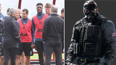 Đặc nhiệm Anh huấn luyện các ngôi sao M.U