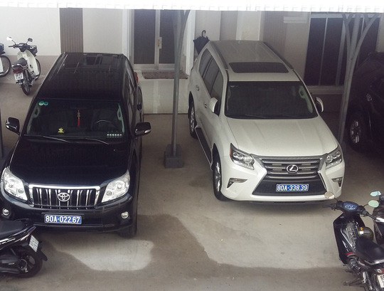 Biển 80A, 80B cấp cho hơn 500 doanh nghiệp được lệnh phải thu hồi. Ảnh: Dân trí.