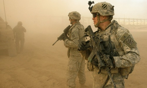 Binh sĩ Mỹ. Ảnh: Reuters. 