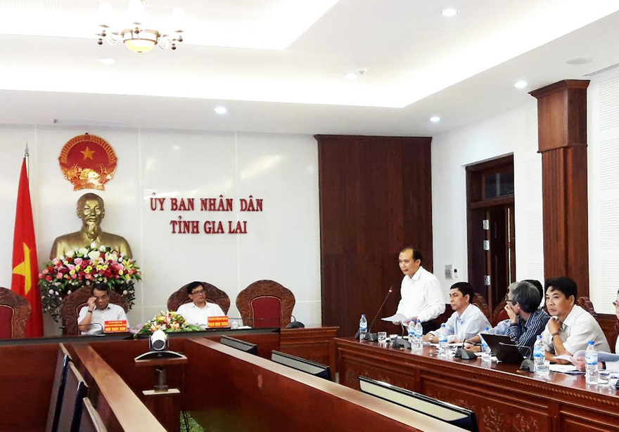 Quang cảnh buổi họp báo 