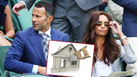 Lăng nhăng vô độ, Giggs sắp mất nửa gia tài vì bị vợ bỏ