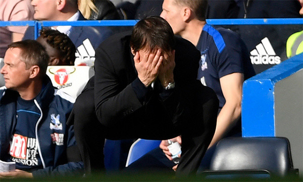 Nỗi thất vọng của HLV Chelsea.