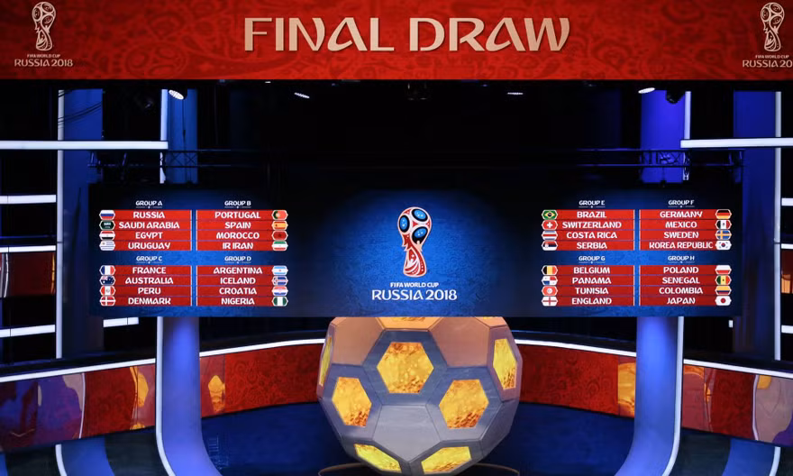 World Cup 2018: Kẻ cười người mếu vì lá thăm may rủi