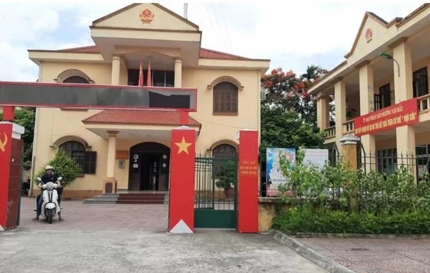 UBND phường Văn Đẩu, quận Kiến An (Hải Phòng).