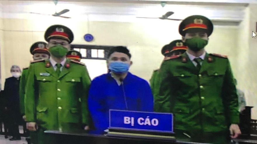 Bị cáo Cao Tài Năng tại tòa.