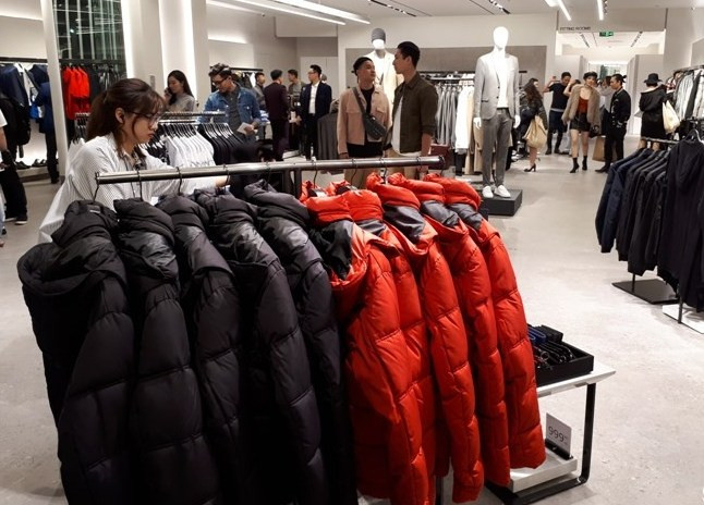 Cửa hàng thời trang Zara khai trương tại Hà Nội.