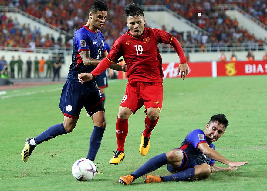 Cận cảnh màn 'chém đinh chặt sắt' của Philippines trước tuyển Việt Nam