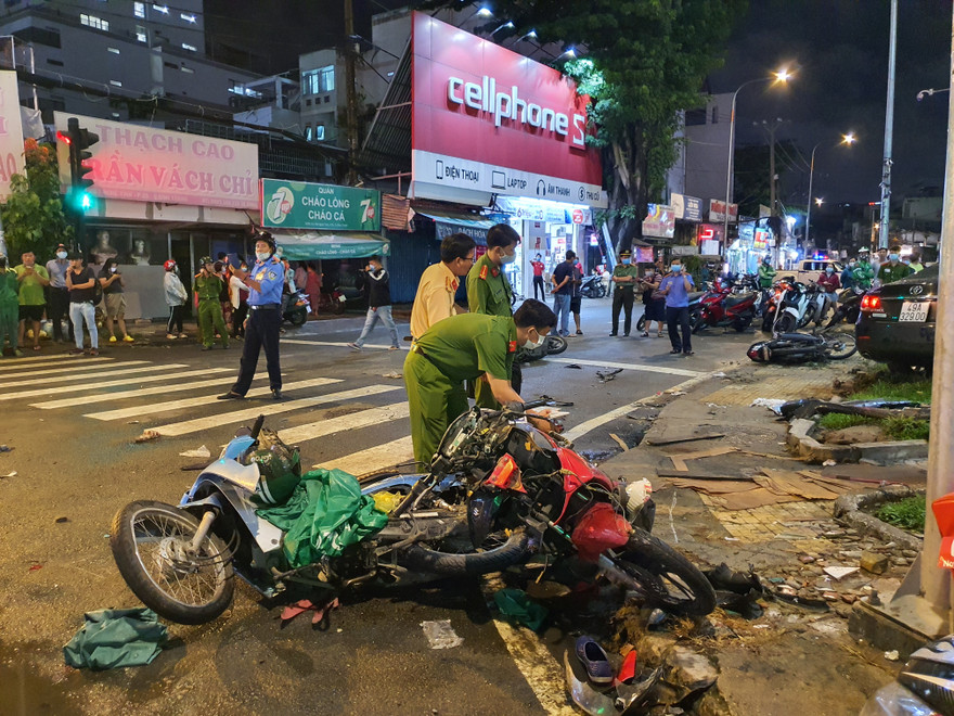 Hiện trường vụ tai nạn