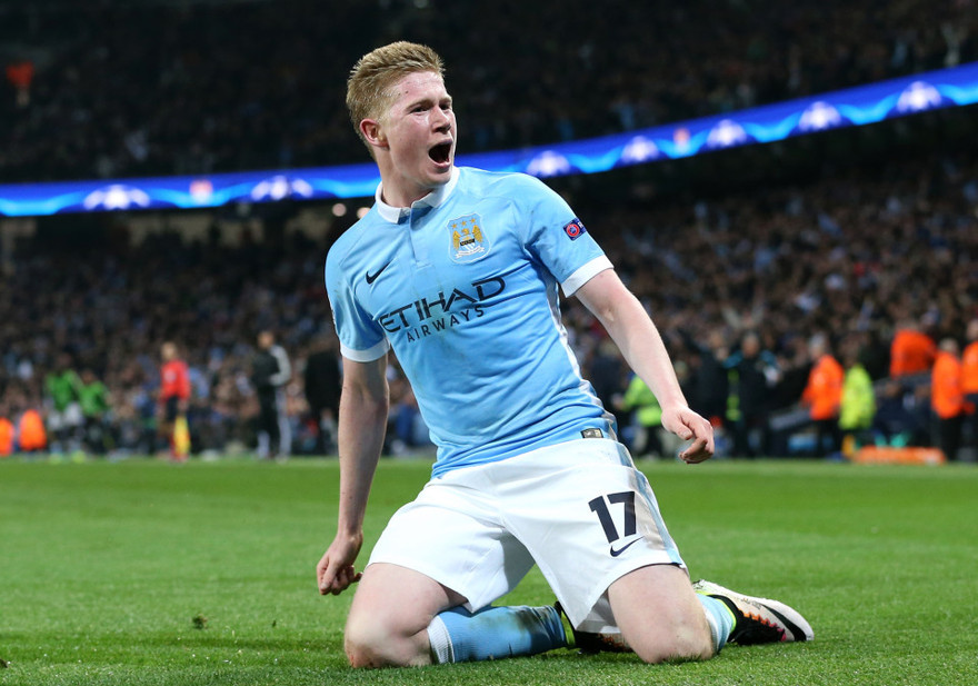 De Bruyne đang là linh hồn trên hàng công của Man City với 8 bàn thắng và 12 đường kiến tạo trên mọi mặt trận mùa này