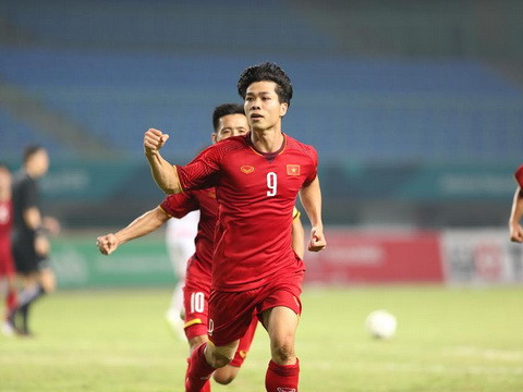 Công Phượng vào sân mang đến sự khác biệt cho Olympic Việt Nam.